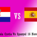 Prediksi Bola Crotia Vs Spanyol 16 November 2018