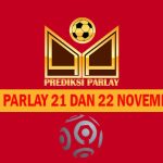 Prediksi Parlay 21 dan 22 November 2022