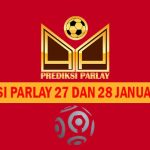 Prediksi Parlay 27 dan 28 Januari 2023