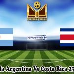 Prediksi Bola Argentina Vs Costa Rica 27 Maret 2024